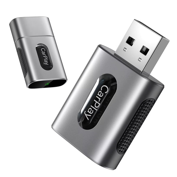 2in1 Wireless CarPlay Dongle Wireless Android Auto Adapter Box Car Intelligent Systems for Car With Wired CarPlay