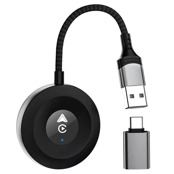 CarPlay Wireless Adapter Universal Car Wireless Carplay Dongle for Factory Wired Car Play Wireless Adapter